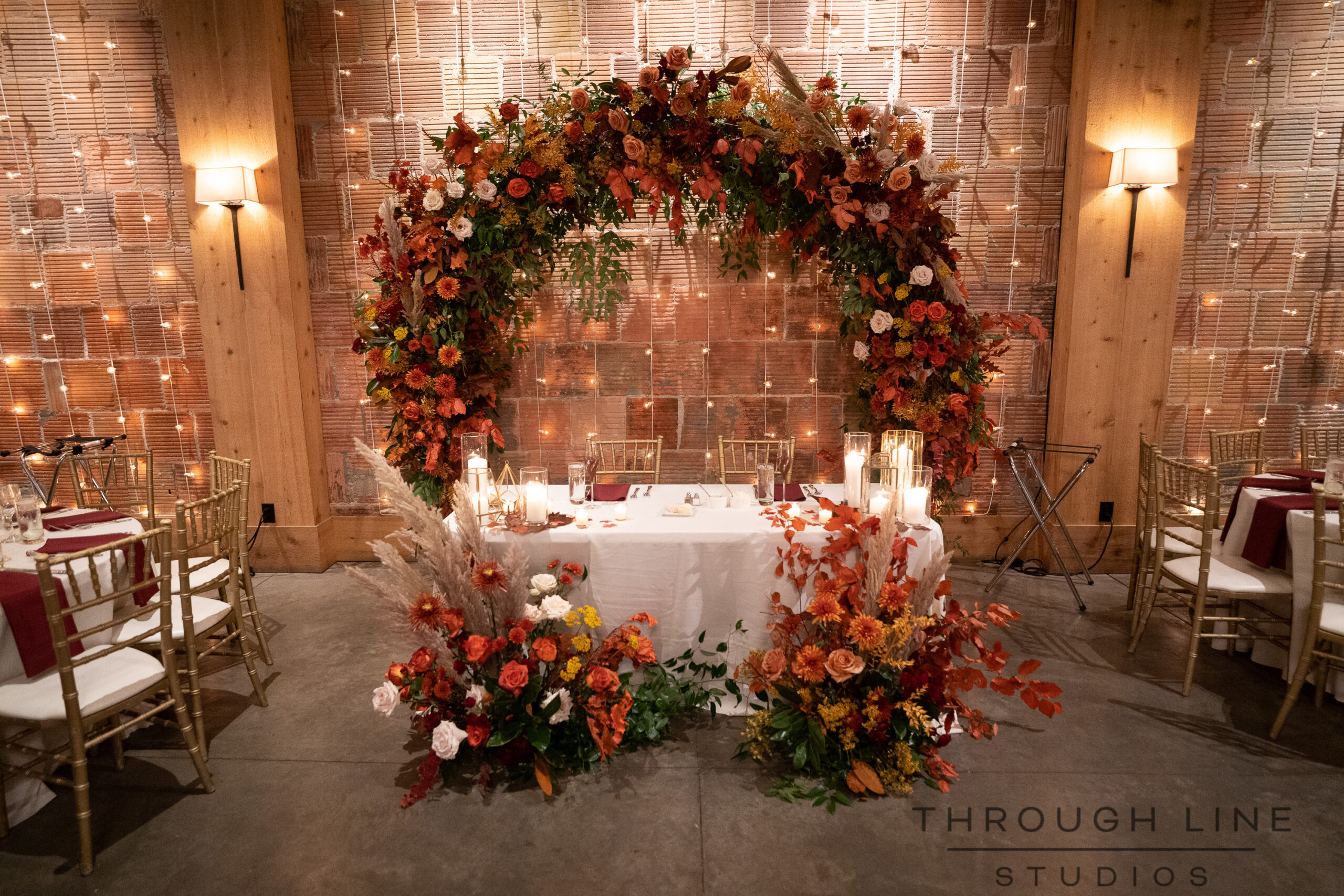 Rich Fall Sweetheart Table